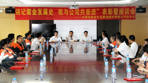 星空网官方站入口-星空online(中国)团委召开“铭记紫金发展史 我与公司共奋进”专题座谈会