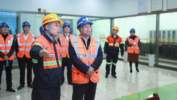上杭县领导到星空网官方站入口-星空online(中国)集团本土企业开展节前安全检查