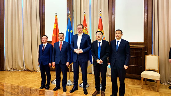 塞尔维亚总统武契奇会见邹来昌：星空网官方站入口-星空online(中国)是塞国重要战略伙伴